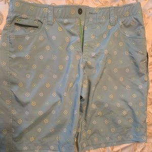 William Murray mint Cinderella Story Golf shorts.